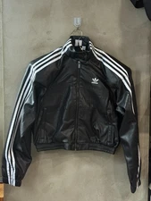 adidas Originals Adilenium Season 2 Biker Jacket Women Casual Top AsiaFit JM9287