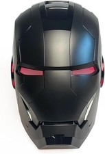 Iron Man Mk5 1:1 Black Helmet Wearable Voice-control Open close Cosplay Boxed