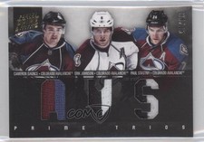 2011 Prime Trios Materials 6/25 Erik Johnson Cameron Gaunce Paul Stastny #26 0y6