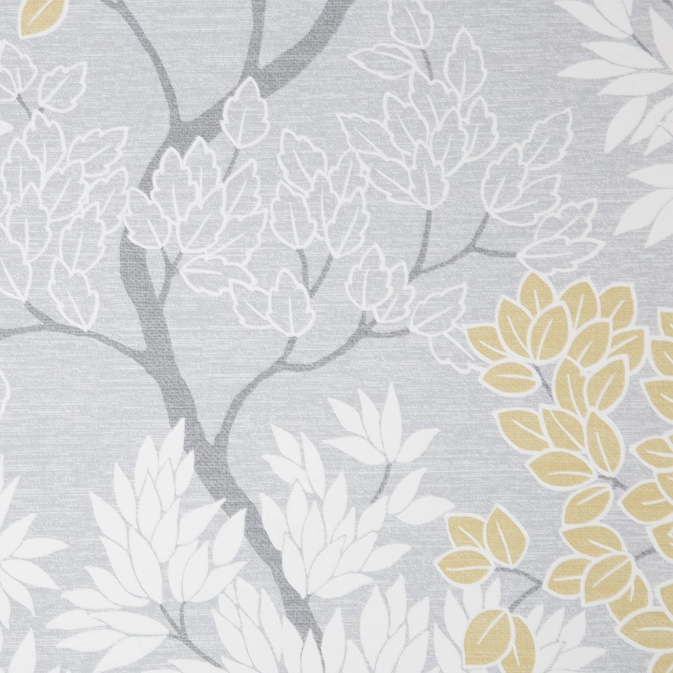 Fresco Wallpaper Lykkes Tree Ochre Floral - Image 4 of 4