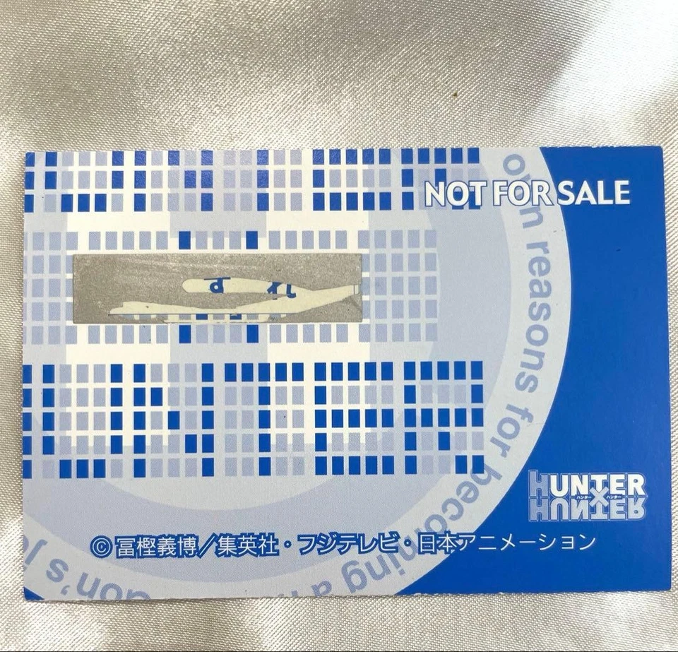 HUNTER×HUNTER Scratch Card Killua - Image 2 of 2