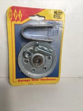 Vintage DPI Garage Door Hardware- 3&rdquo;Pulley with Hook, Nut & Bolt. No. 213 New