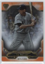 2020 Topps Triple Threads Amber 71/199 Ted Williams #13 HOF lz7