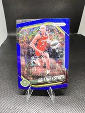 2025 Panini Prizm WNBA #121 Brittney Sykes Blue Velocity Prizms