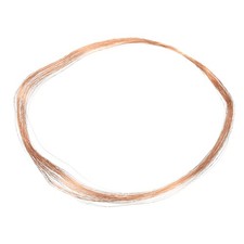 33' Solid Bare Copper Wire 38 Pure Copper Wire 0.1mm Soft Beading Wire