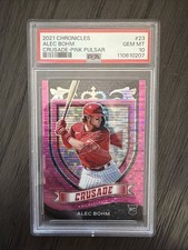 2021 Panini Chronicles - Crusade Alec Bohm #23 Pink Pulsar (RC)