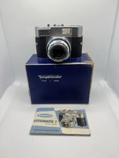 VOIGTLÄNDER Vitomatic 1 Vintage-Kamera Mit Voigtländer Color SKOPAR X 1:2,8/50