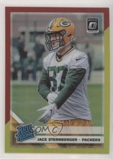 2019 Panini Donruss Optic Rated Rookie Red & Yellow Prizm Jace Sternberger 00o1