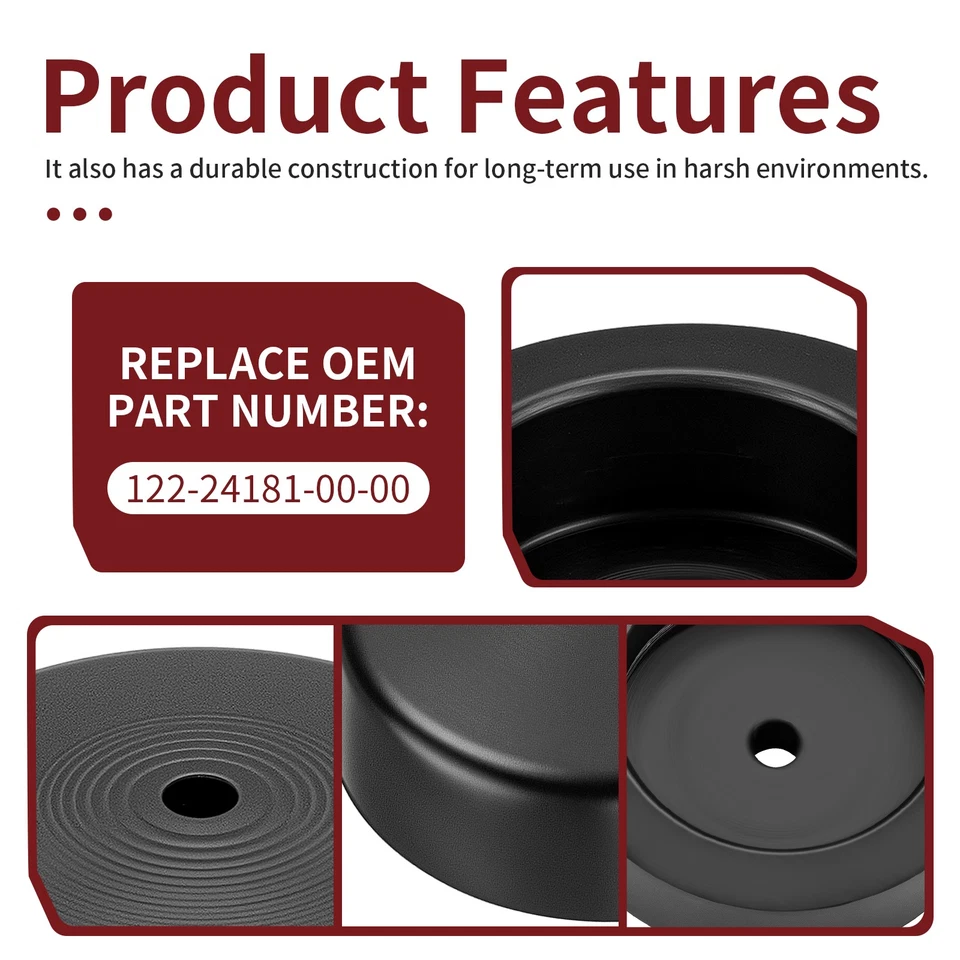 Juego de 4 amortiguadores de montaje en tanque de combustible 122-24181-00-00 para Yamaha CS5 LS2 G7S GT1 Foto 4 de 4