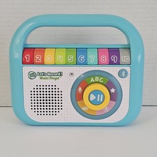 LeapFrog Let  s Record Music Player Blue / Tested  Works