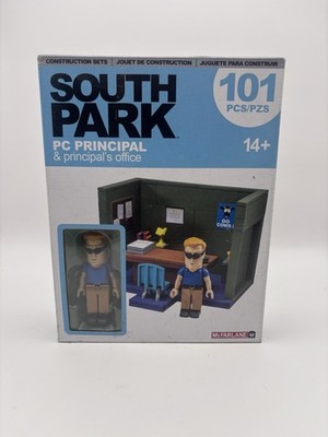 Mcfarlane Toys South Park PC Principal & Principal's Office Construction Set