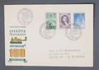 MayfairStamps Finland FDC 1955 Telegraph Anniversary First Day Cover aaz_18759