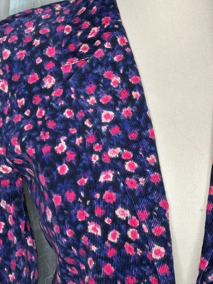 J. Blazer Mujer Crew Pana Floral Multicolor, Talla 12, Excelente Estado Foto 3 de 3