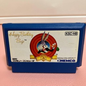 Famicom software Happy Building Bugs Bucks Bunny #8cdc88