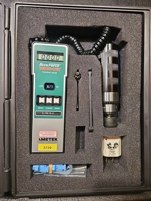 Ametek Accu-Force Torque-Chek Gauge, 0 - 1600 ozf-in  1/2'' Chuck