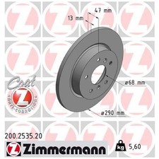2x Bremsscheibe hinten für Renault Captur 2 HF Kadjar HA | 26247047