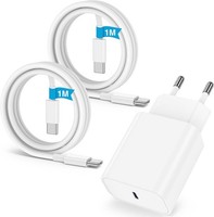 USB-C LadegeräT 20W SchnellladegeräT Power Adapter FüR Iphone 16 15 17 Ipad Pro