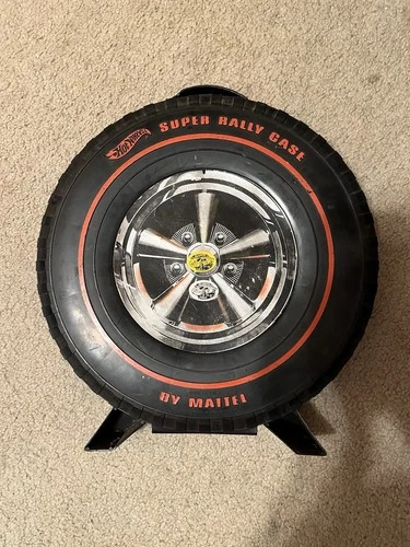 Vintage Hot Wheels Redline Era 1968 24 Car Super Rally Car Carrying Case