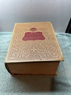 Vintage 1956 WEBSTER'S NEW 20TH CENTURY DICTIONARY Unabridged Illustrated