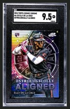 2024 Topps Cosmic Chrome Astrologically Aligned Elly de La Cruz (RC)- SGC 9.5