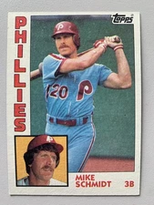 1984 Topps 700 Mike Schmidt Philadelphia Phillies HOF NRMT Free Shipping