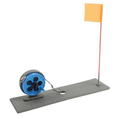 Wintersport ICE Fishing Rod TIP Up w/ Flag Marker Pole Indicator Equipment