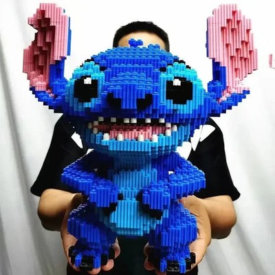 Großer Stich Baustein Montage Spielzeug, DIY Kinderspielzeug, Geburtstagsgeschenk, 3D 