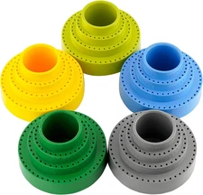 Rotating Bur Holder 116-Holes,1/8" Mandrel Drill Stand 360 Degree Rotating Tool