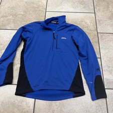 Vintage Patagonia Sweater R1 Flash Pullover Polartec USA Blue Mens S