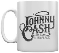 Gadget - Johnny Cash (Logo) White Pod Mug -D- Pyramid