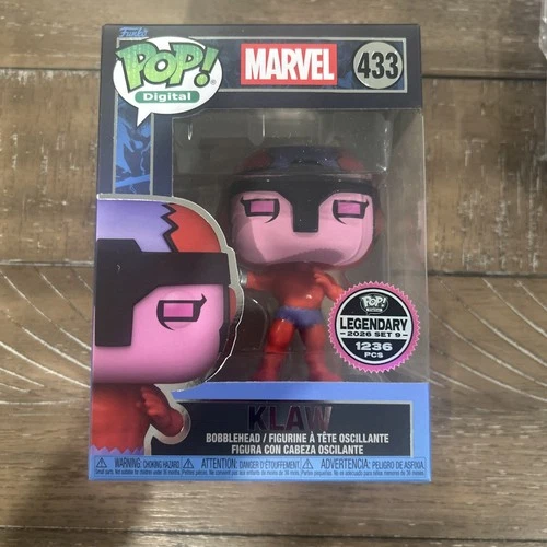 Funko Pop! Digital #433 West Coast Avengers Klaw Legendary LE 1236