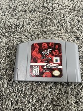 WWF Attitude (Nintendo 64 N64, 1999) Authentic Cartridge Only