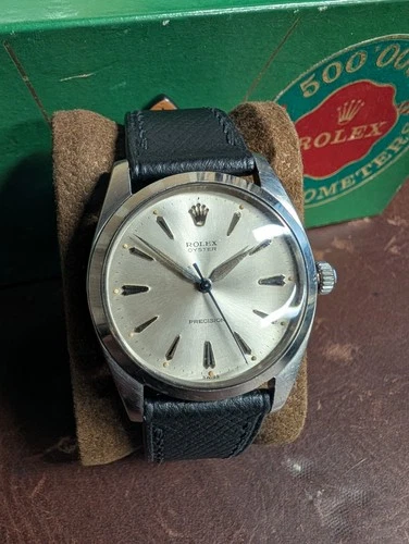 Vintage 1964s Rolex Oyster Precision 6424 36mm with box and paper (rare)