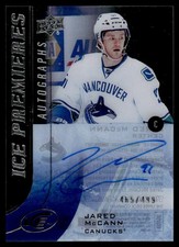 2015-16 Upper Deck Ice Ice Premieres Autographs Jared McCann Rookie Auto 465/499