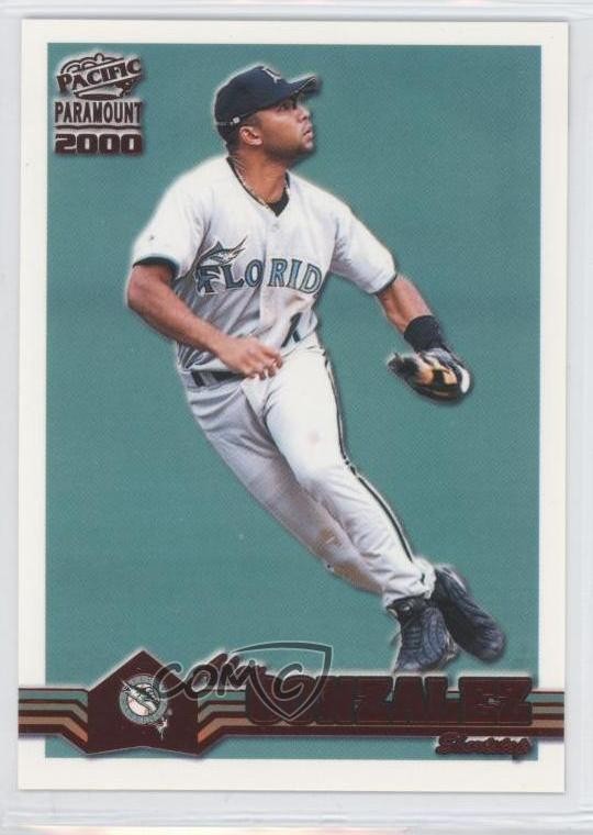 2000 Pacific Paramount Ruby Alex Gonzalez #96 0b5