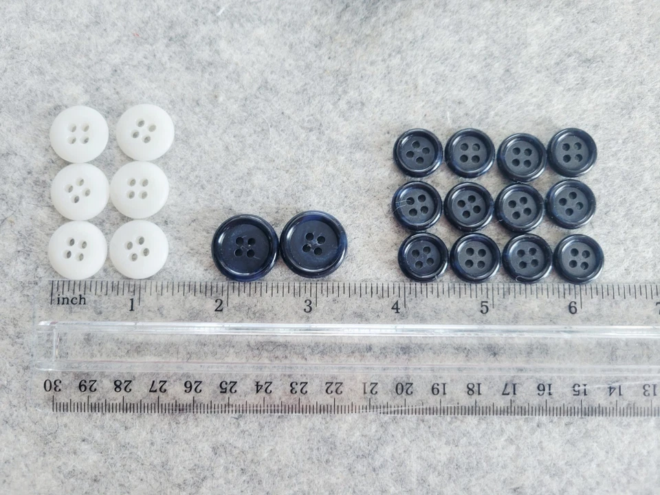 RECUPERADO de un traje de lana con parches de etiqueta azul de Burberrys cinta y botones para hombre Foto 4 de 4