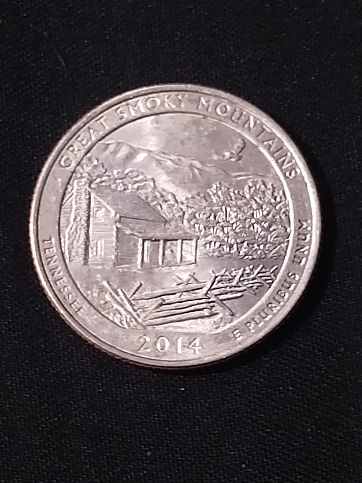 2014-D 25C Great Smoky Mtns NP NGC MS68 - Type 1 - Clad - Image 3 of 4