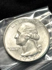 18 P - D - S Mints Mixed Lot 1937-1957 90% Silver Washington Quarters Most AU+
