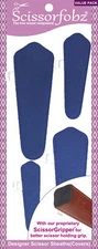 SCISSORFOBZ Designer Scissors Sheath Cover 4pc Pack Textured Dark Navy Blue