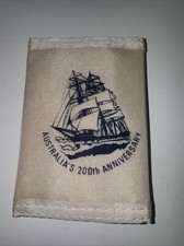 Vintage Australia  s 200th Anniversary Hook  Loop Wallet