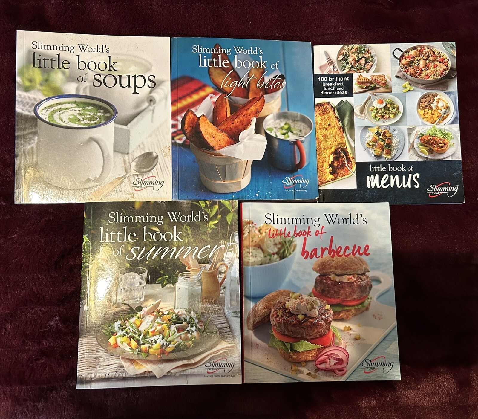 Slimming World Recipe Book Bundle X 5 eBay