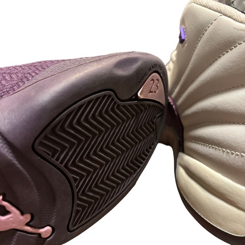 Nike Air Jordan 12 XII GS GG Retro Purple White Desert Sand 510815-001 Size 3 - Picture 6 of 7