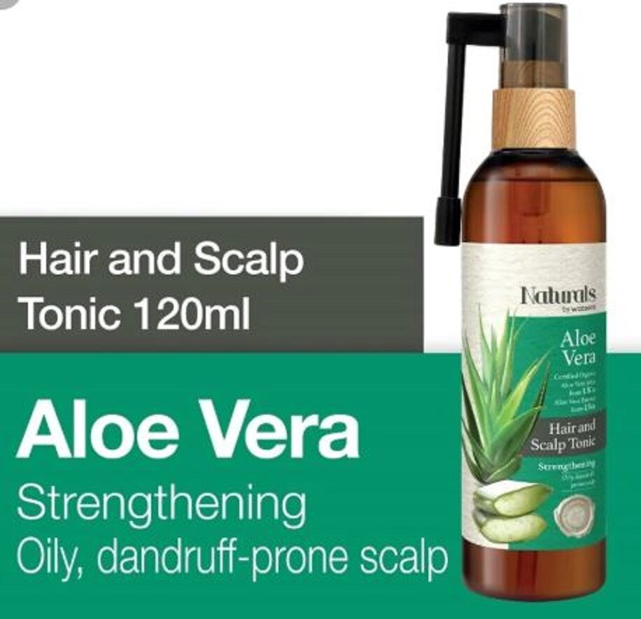 WATSONS Aloe Vera Hair & Scalp Tonic 120ml-Prevent dandruff and regulate  sebum | eBay