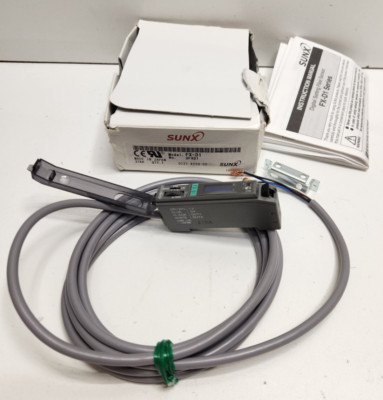 NEW IN BOX! SUNX FIBER OPTIC SENSOR FX-D1
