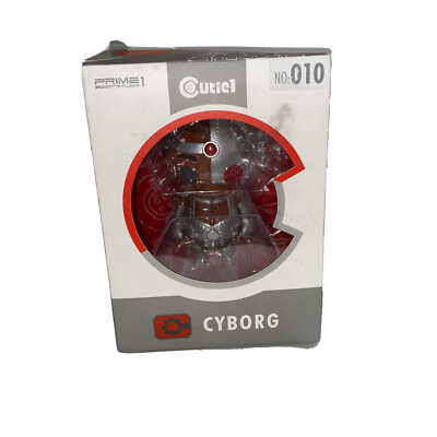 Prime 1 Studio Cutie1 DC Comic Cyborg #010  PVC Figure  Damaged Box