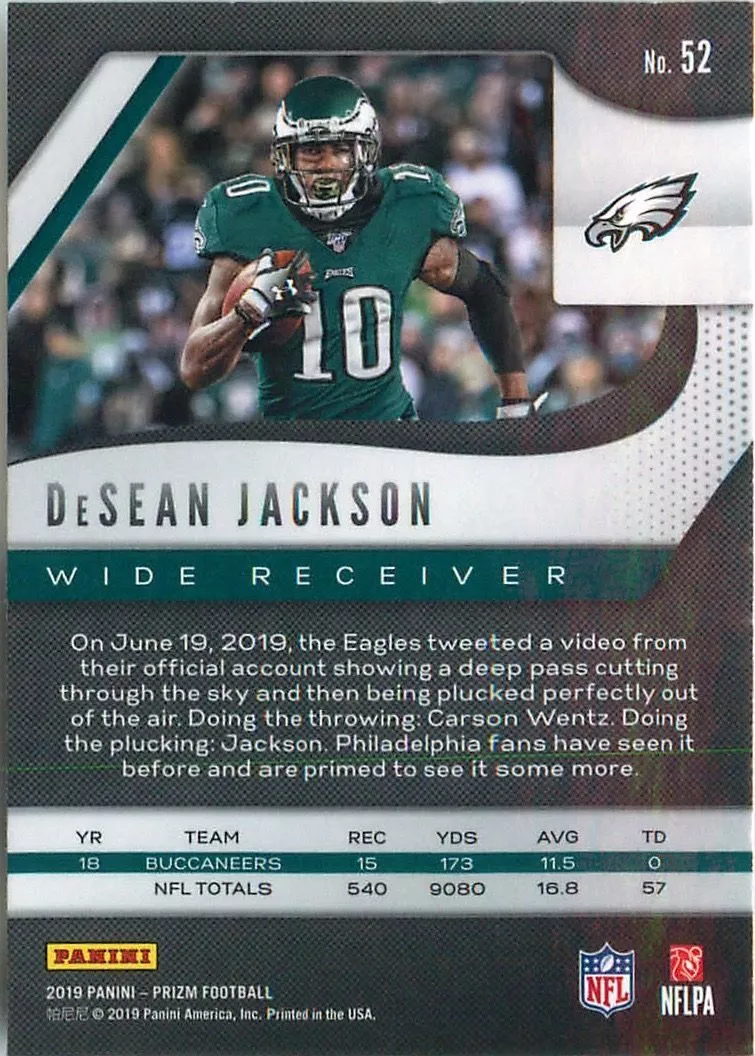 2019 prizm sales football