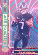 2023 Panini Illusions Amazing#17 Bijan Robinson Green 1/10