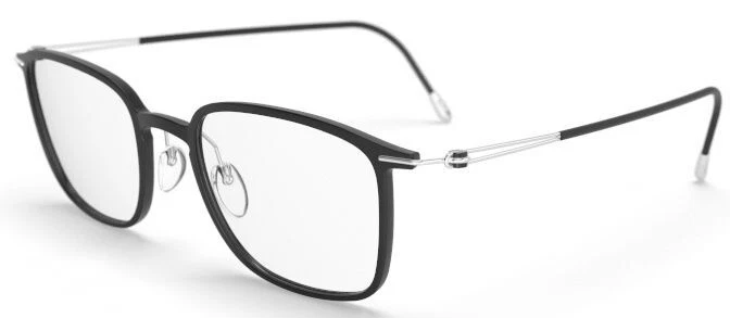 Silhouette eyeglasses Lite Spirit 50/19/140 matt black silver 2926 9000 50MM