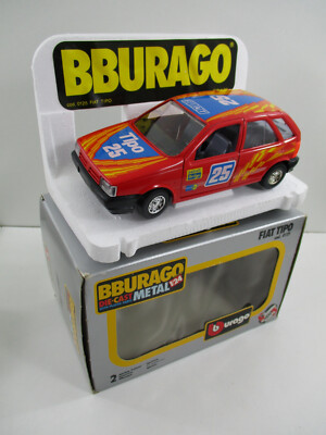 Miniature Fiat Tipo Burago échelle 1/24 – Métal – Occasion Très Bon état