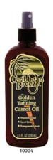 Caribbean Breeze Golden Tanning Carrot Oil Spray Tan Bed Beach Sun SPF Zero 0